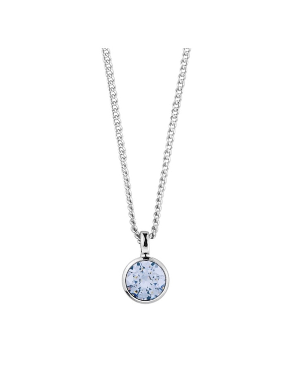 Dyrberg And Kern Lilac Swarovski Crystal Necklace